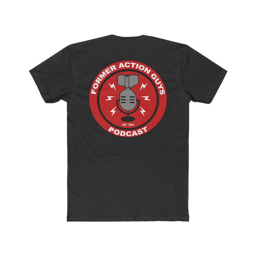 Former Action Guys Podcast Tee