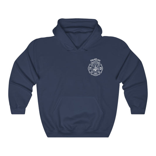 Cleveland Fire Engine 41 Hoodie