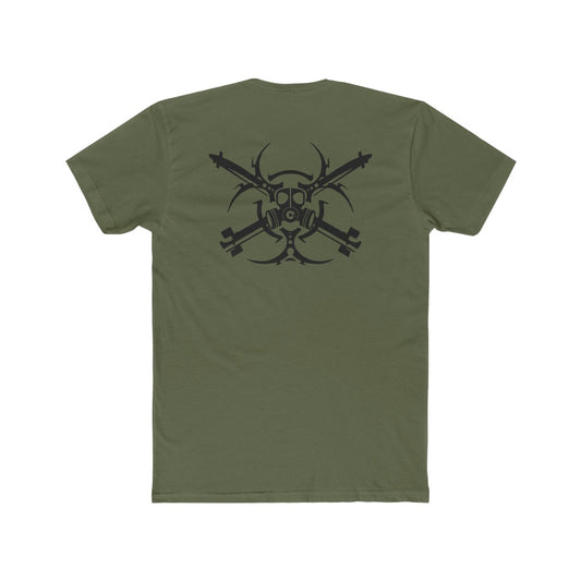 Green 5/11 Quebec Battery Tee Back