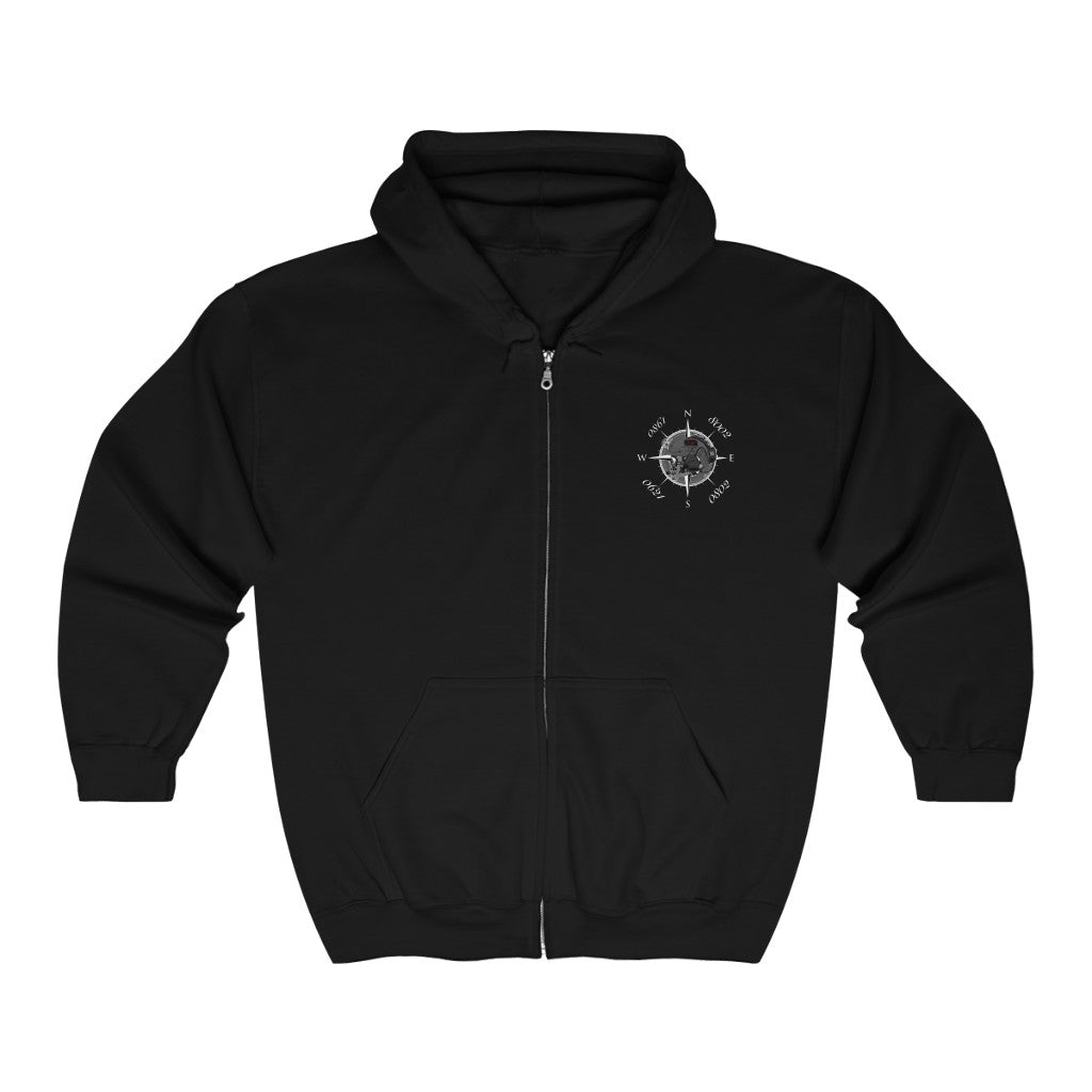 3rd Battalion 11th Marines Fire Support Battery Zip Hoodie