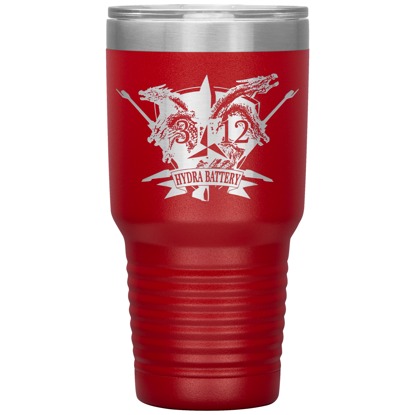 3/12 H Battery 30oz. Dragon Tumbler