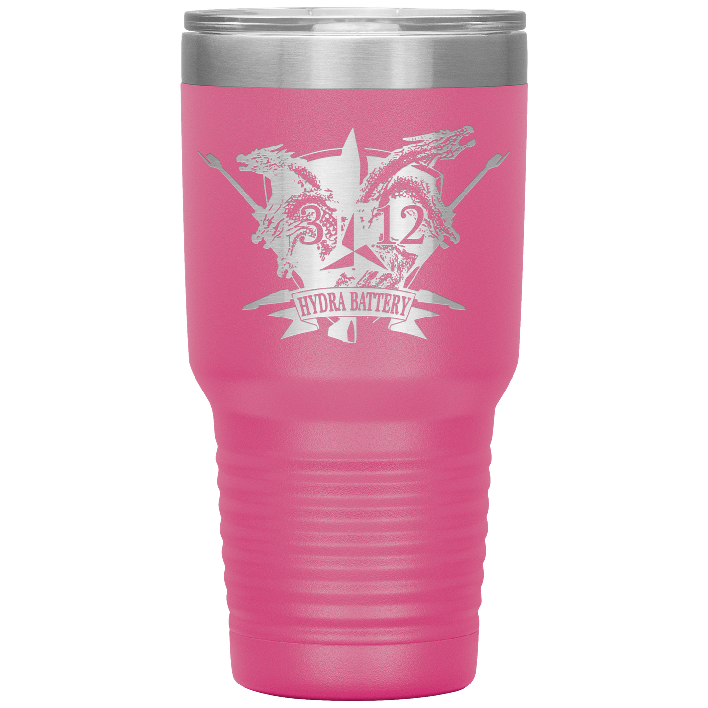 3/12 H Battery 30oz. Dragon Tumbler