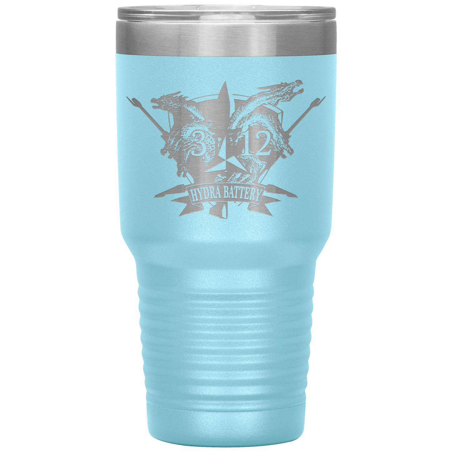 3/12 H Battery 30oz. Dragon Tumbler